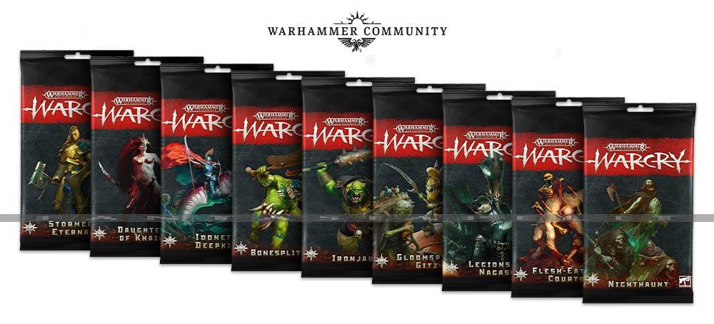 Warcry: Stormcast Eternals Warband Cards