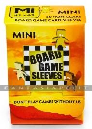 Board Game Sleeves: Non-Glare Mini 41x63mm (50)