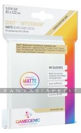 Matte Dixit Sleeves 81 x 122 mm -Clear (90)