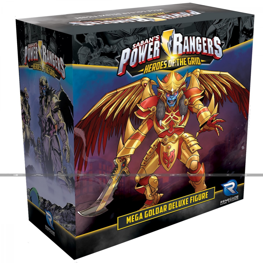 Power Rangers: Heroes of the Grid -Mega Goldar Deluxe Figure