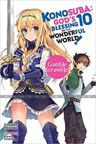 Konosuba Light Novel 10: Gamble Scramble!