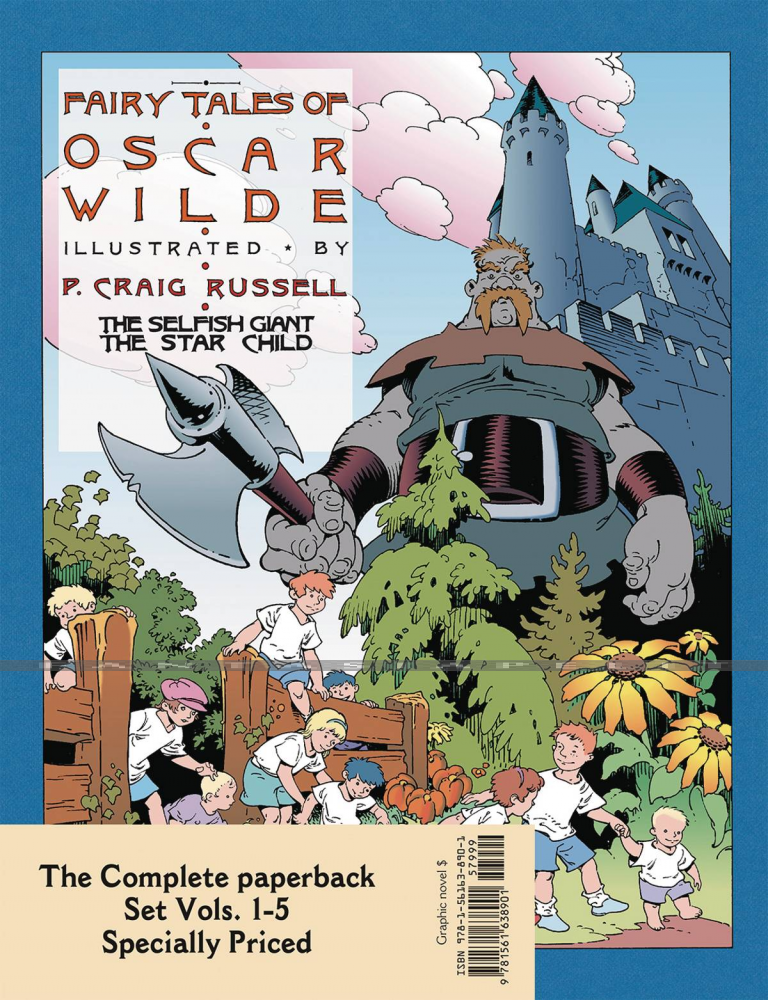 Fairy Tales of Oscar Wilde Complete Set 1-5