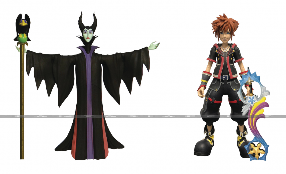 Kingdom Hearts Select Action Figure Series 3: Maleficent & Sora
