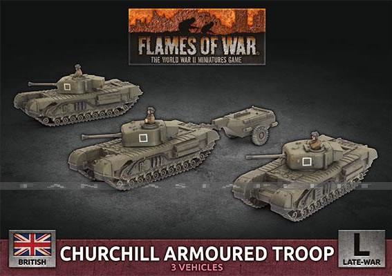 Churchill Armoured Squadron (Plastic)