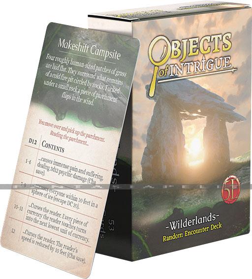 D&D 5: Game Master's Toolbox -Objects of Intrigue, Wilderlands