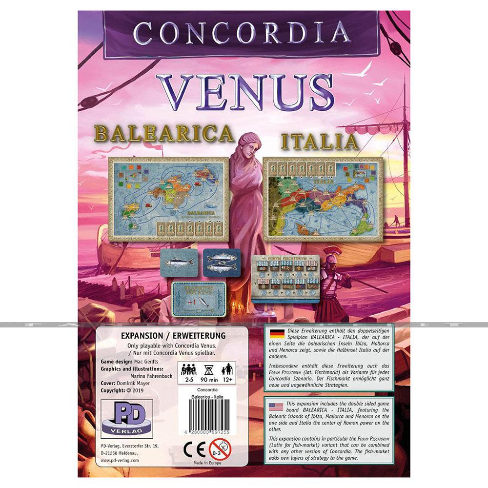 Concordia Venus: Balearica - Italia (EN)