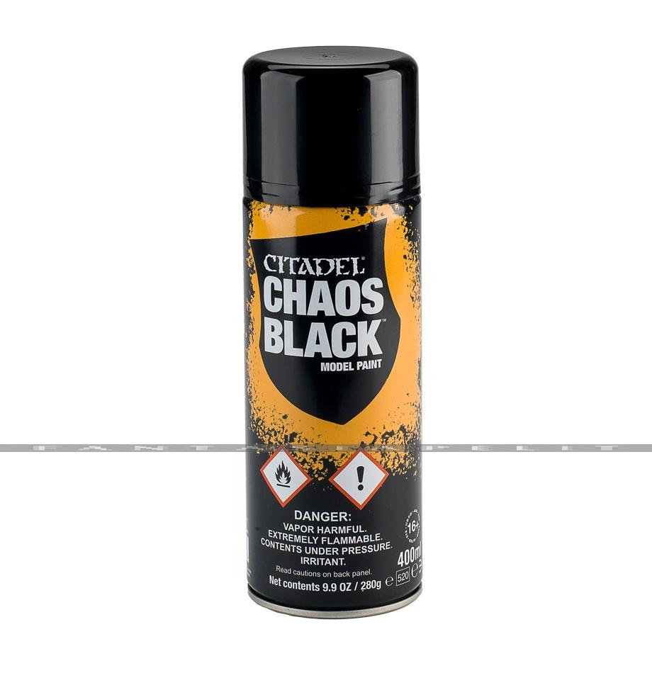 Musta Pohjamaali: Chaos Black Spray