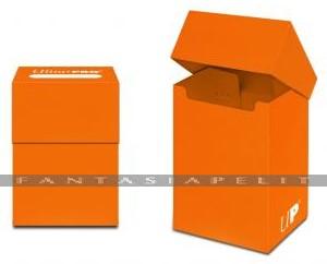 Deck Box: Solid Orange 80+