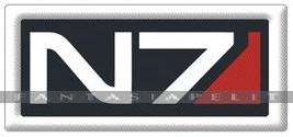 Mass Effect N7 Logo Embroidered Patch