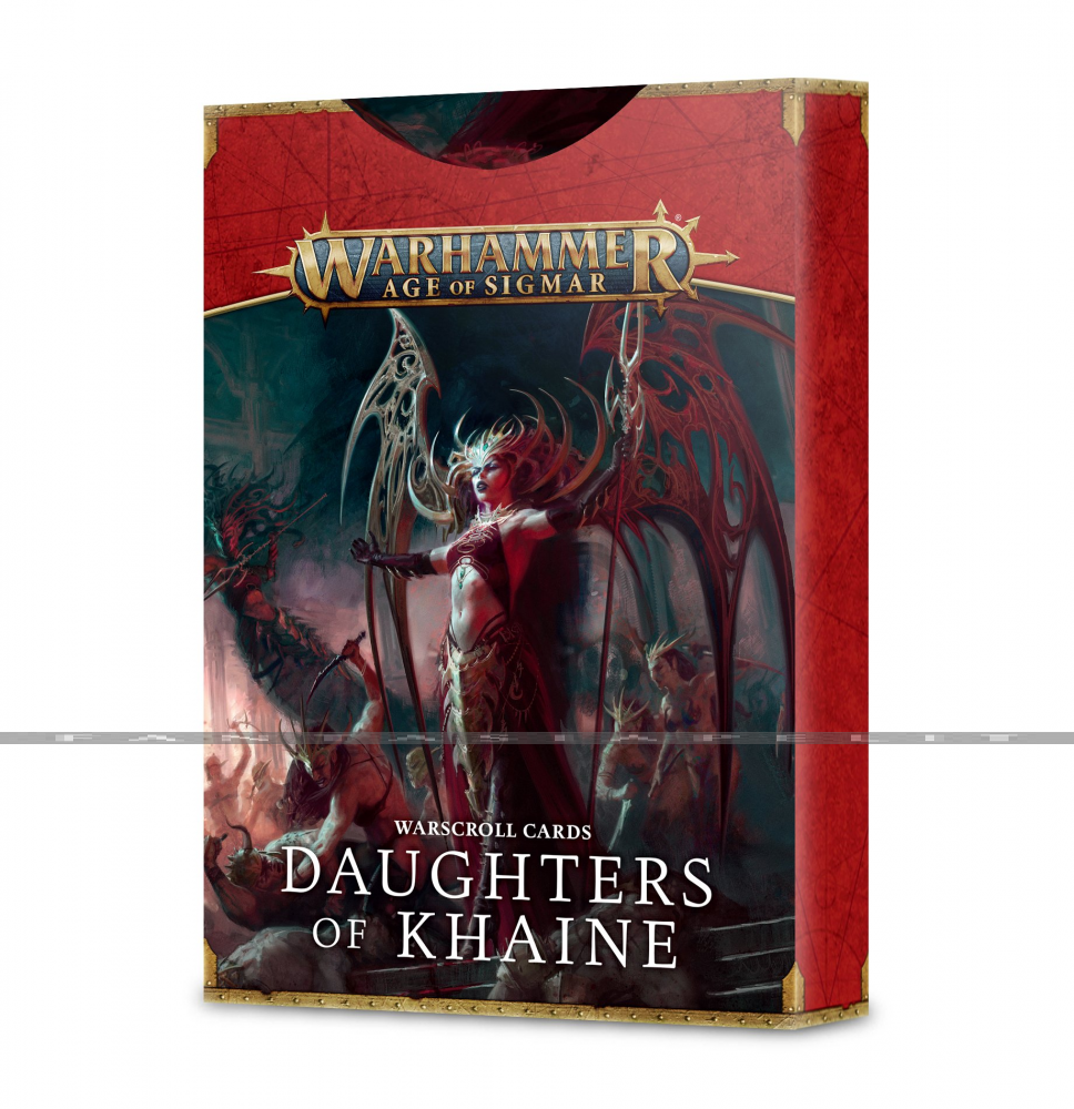 Warscroll Cards: Daughters of Khaine AoS 3rd