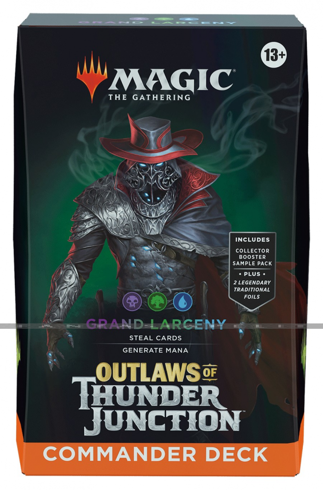 Magic the Gathering: Outlaws of Thunder Junction Commander Deck -Grand Larceny