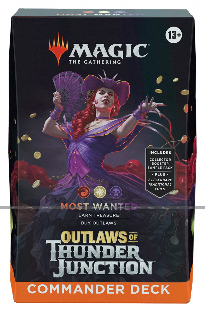 Magic the Gathering: Outlaws of Thunder Junction Commander Deck -Most Wanted