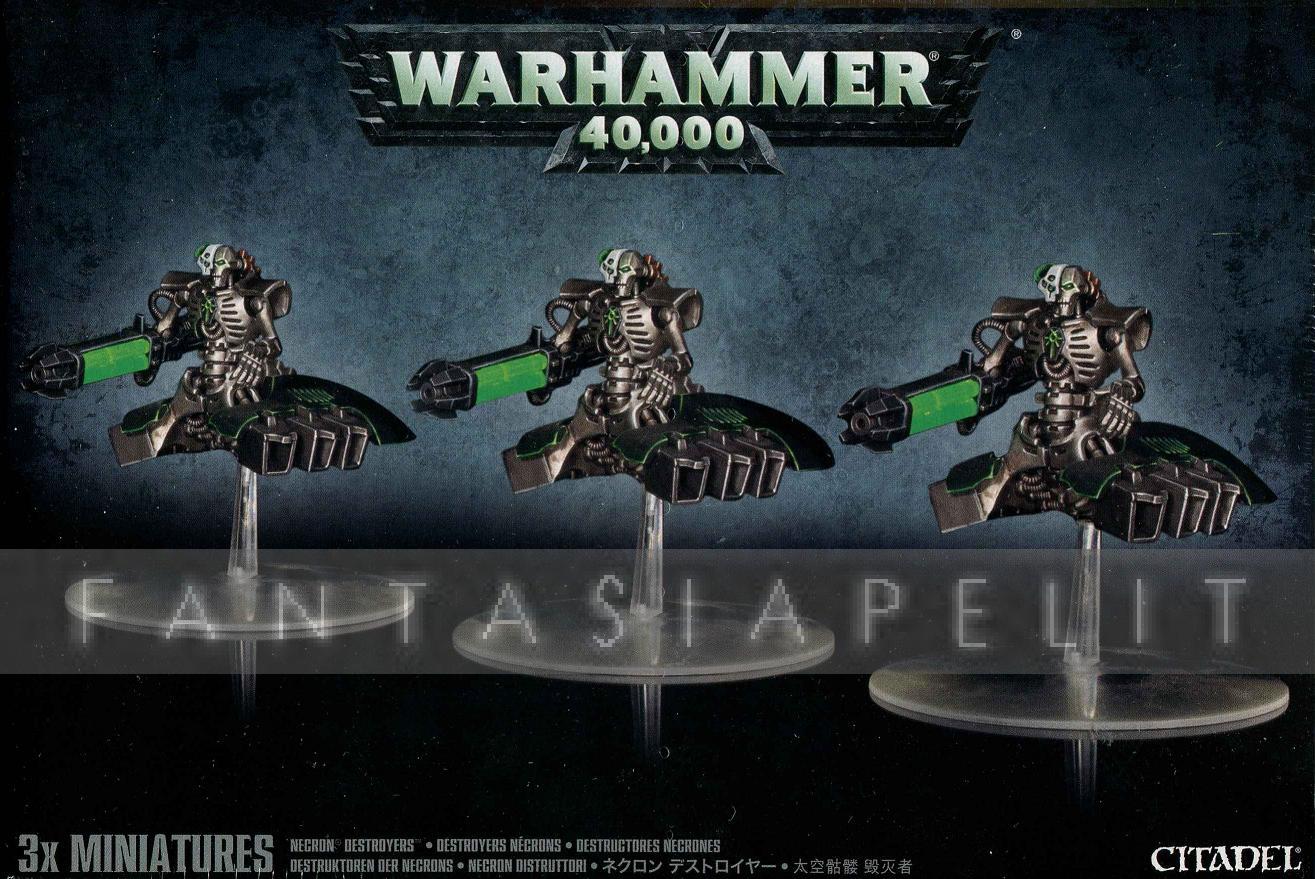Warhammer 40K Necron Destroyer Squadron - Miniatures Set For Tabletop Gaming
