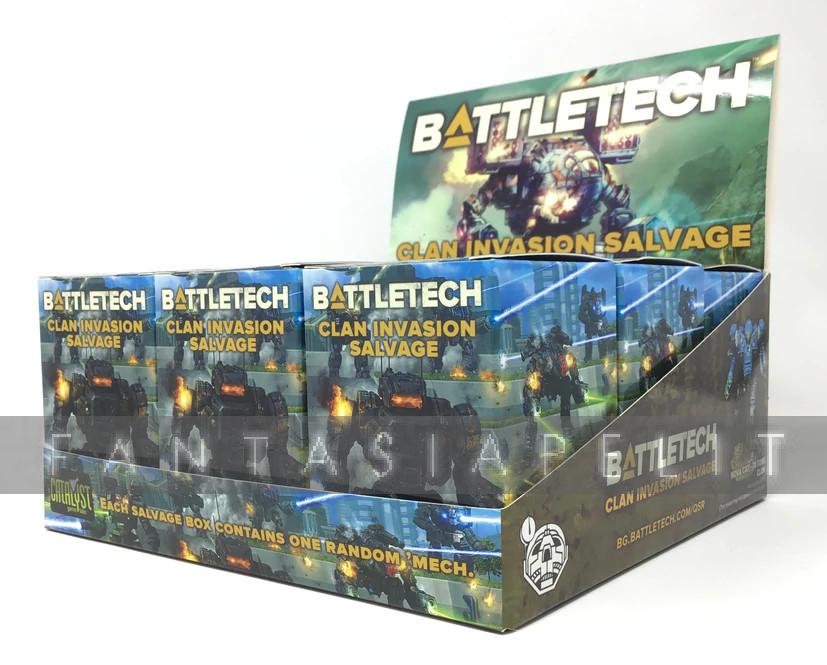 Fantasiapelit - verkkokauppa - BattleTech: Clan Invasion Salvage Box (1 ...