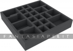Foam Tray 285 mm x 285 mm x 50 mm (2 inches) For Board Game Boxes (22 slots)