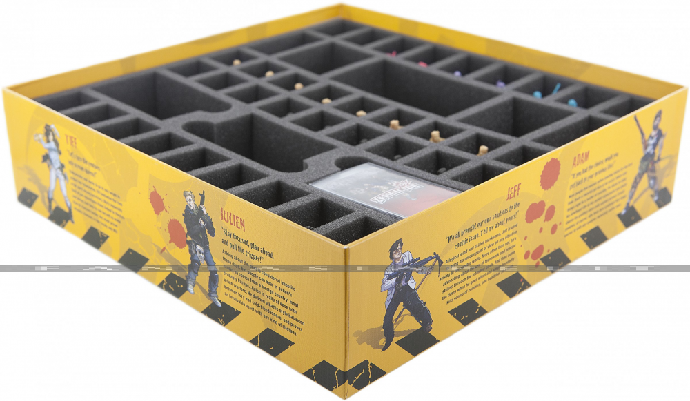 Foam Tray Value Set For Zombicide Angry Neighbors