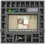 kuva tuotteesta on linkki tuotesivulle: Foam Tray 50 mm (2.16 inches) For Zombicide Wulfsburg