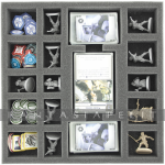 kuva tuotteesta on linkki tuotesivulle: Foam Tray 35 (1.38 inches) mm For The Star Wars Imperial Assault - The Bespin Gambit Board Game Box