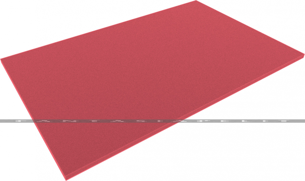 Colored Foam 550 mm x 345 mm x 10 mm For Shadowboard Red