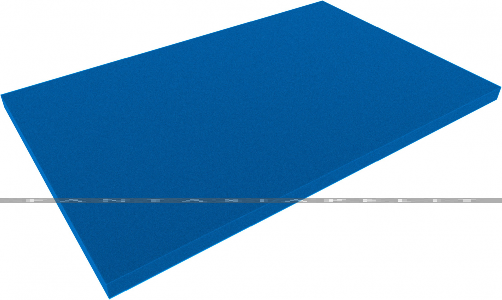 Colored Foam 550 mm x 345 mm x 20 mm For Shadowboard Blue