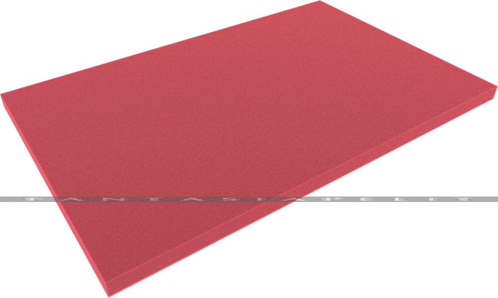 Colored Foam 550 mm x 345 mm x 20 mm For Shadowboard Red