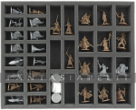kuva tuotteesta on linkki tuotesivulle: Foam Tray 40 mm Full-size with 34 Slots For Zombicide Accessories And Miniatures