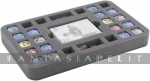 Half-size Foam Tray For 24 Star Wars Destiny Dice, 35 Cards And Token