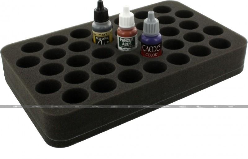 Feldherr Foam Tray For 37 Color Bottles - Standing (30 mm)