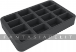 kuva tuotteesta on linkki tuotesivulle: Figure Foam Tray 40 mm (1.6 inches) Half-size with 16 Slots
