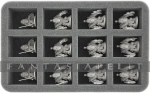 kuva tuotteesta on linkki tuotesivulle: Figure Foam Tray 50 mm Half-size For 12 Big Arcadia Quest Figures