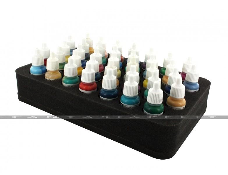 Feldherr Foam Tray For 37 Color Bottles - Standing (50 mm)
