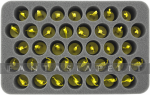 kuva tuotteesta on linkki tuotesivulle: Foam Tray 50 mm Half-size 37 Zombicide Miniatures