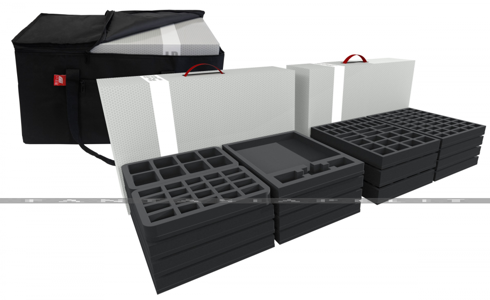 Transporter with 2 Storage Boxes For More Than 540 Zombicide Figures And Accessories