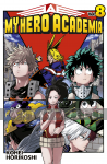 kuva tuotteesta on linkki tuotesivulle: My Hero Academia  08 (suomeksi)