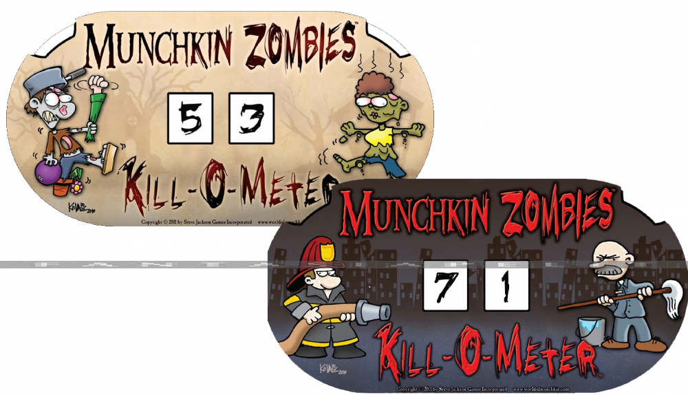 Munchkin: Zombies Kill-O-Meter