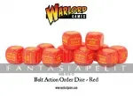 kuva on linkki tuotesivulle: Bolt Action Orders Dice: Red