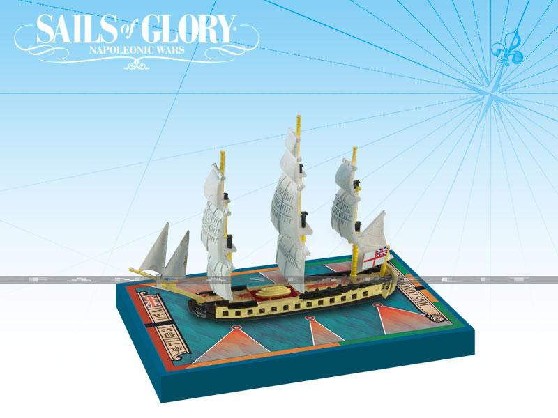Sails of Glory -HMS Concorde 1783 British Frigate Ship Pack