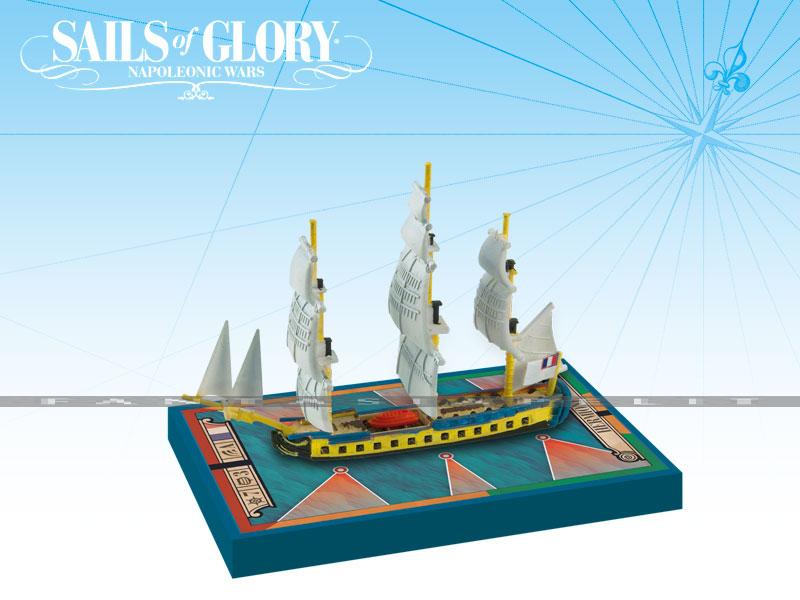 Sails of Glory -Hermione 1779 French Frigate Ship Pack
