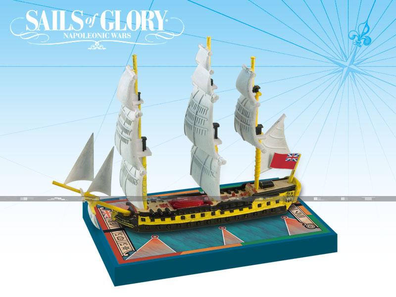 Sails of Glory -HMS Impetueux 1796 British S.O.L. Ship Pack