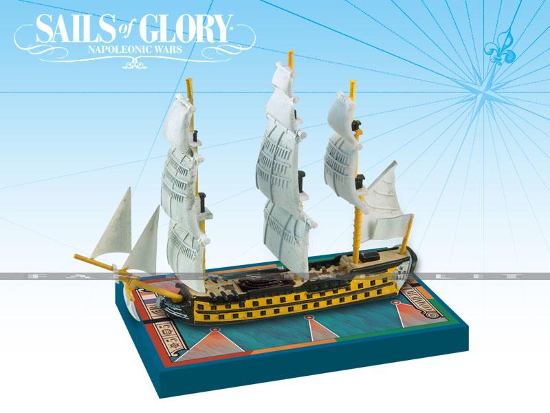 Sails of Glory -Commerce De Bordeaux 1784 French S.O.L Ship Pack