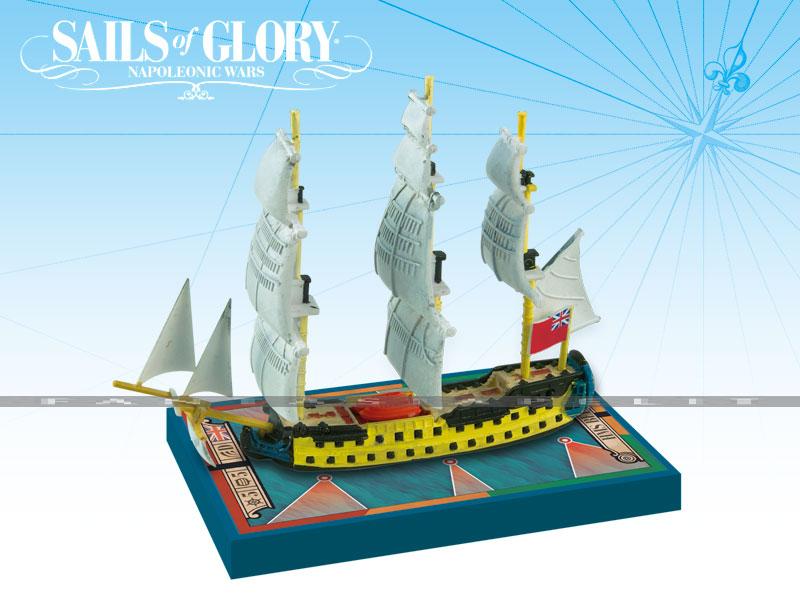 Sails of Glory -HMS Bellona 1760 British S.O.L Ship Pack