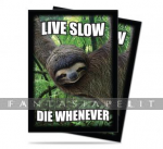 Deck Protector Sloth -Live Slow, Die Whenever (50)