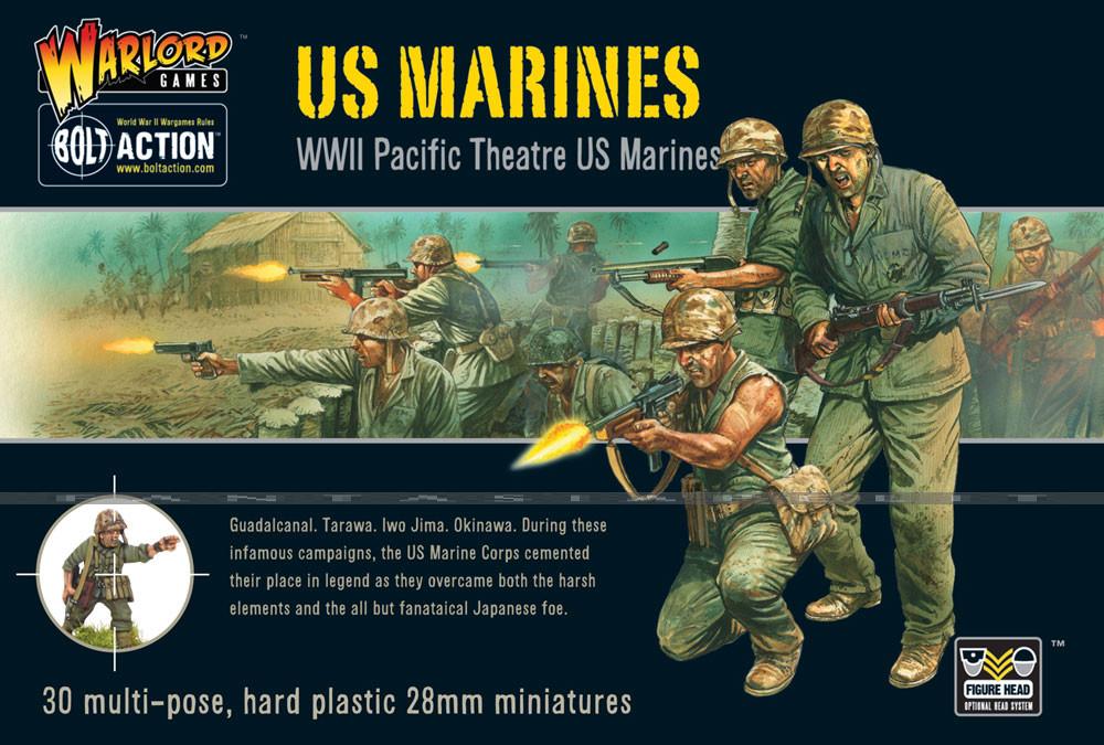 Bolt Action: US Marines -WWII Pacific Theatre US Marines (30)