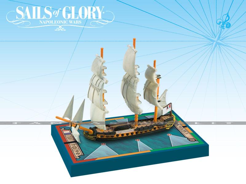Sails of Glory -Carmagnole 1793 French Frigate Ship Pack