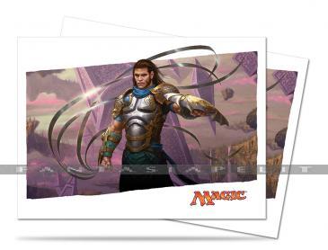 Deck Protector Magic Battle for Zendikar Sleeves: Gideon, Ally of Zendikar (80)