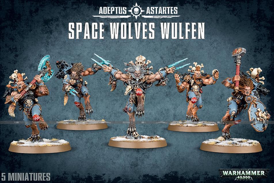 Space Wolves: Wulfen (5)