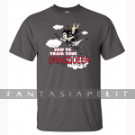 kuva tuotteesta on linkki tuotesivulle: Train Your Dragqueen T-Shirt, L-size