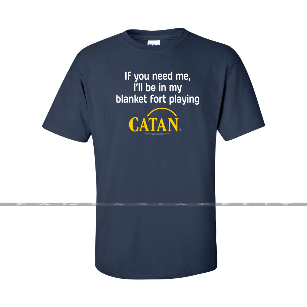 Catan Blanket Fort T-Shirt, M-size