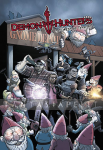 kuva tuotteesta on linkki tuotesivulle: Fate RPG: Demon Hunters -A Comedy of Terrors Core Rules (HC)