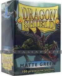 Dragon Shield: Matte Sleeves Green (100)